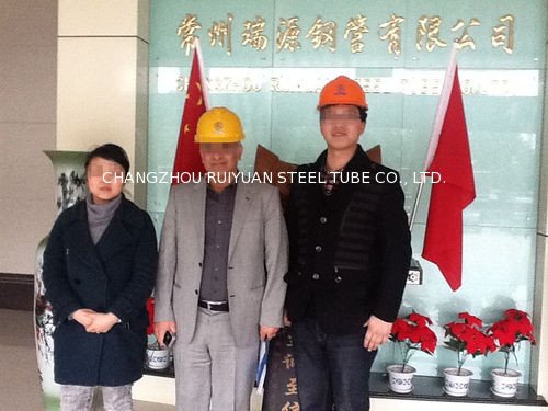 Iran customer visit our factory