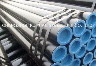 China Heat Exchanger Carbon Steel Seamless Tube With Varnish / Black Painted Surface supplier