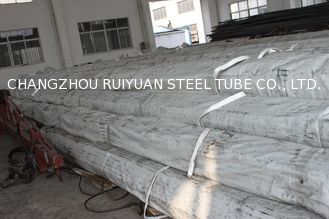 China Precision Cold Drawn Seamless Tube , Round Black Boiler And Seam Welded Pipe 6m - 16m supplier